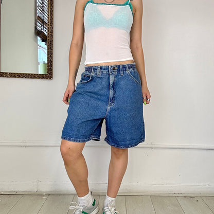 baggy denim LEE shorts