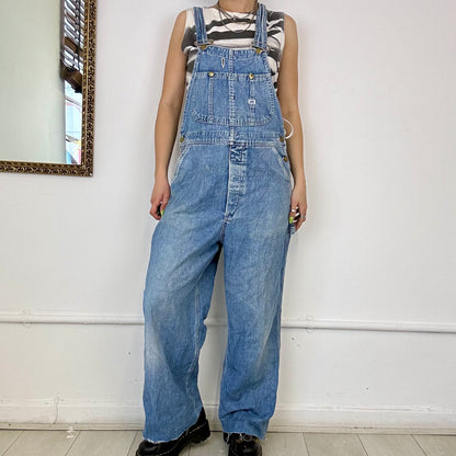 Lee vintage denim dungarees