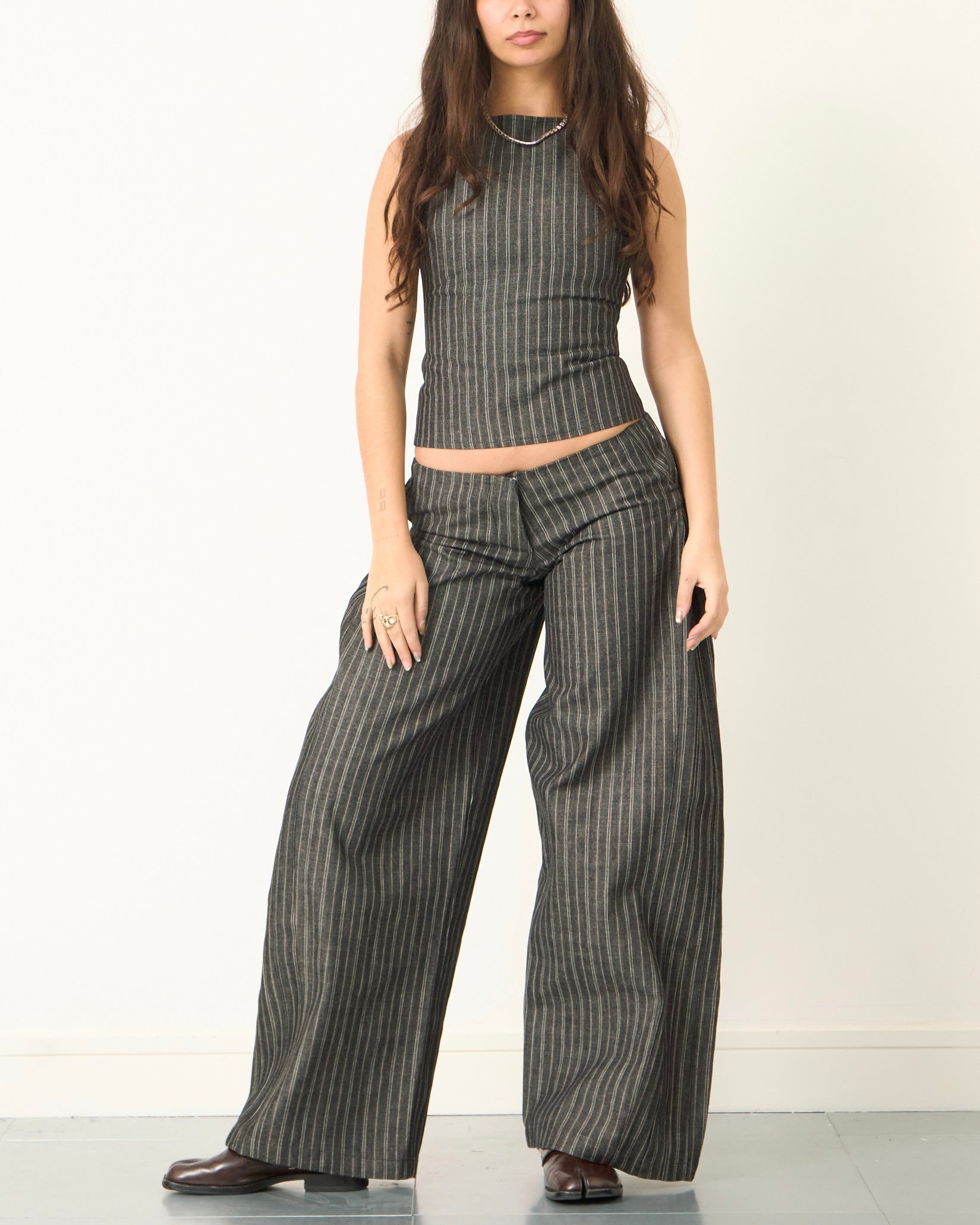 tommy jean - striped denim