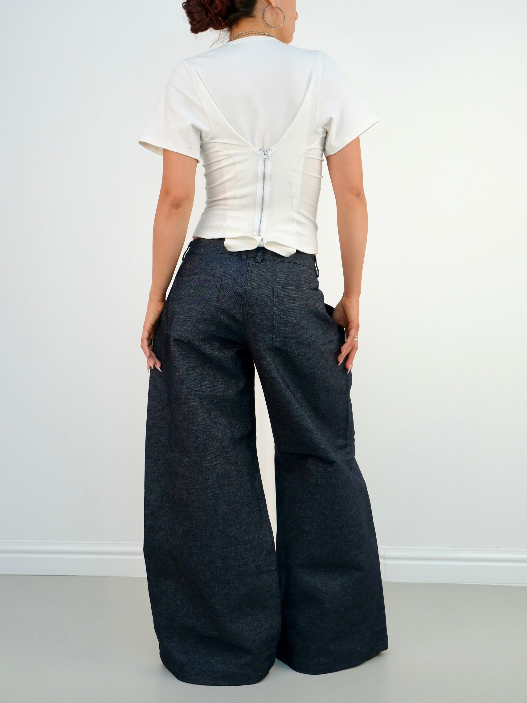 parker jean - navy denim