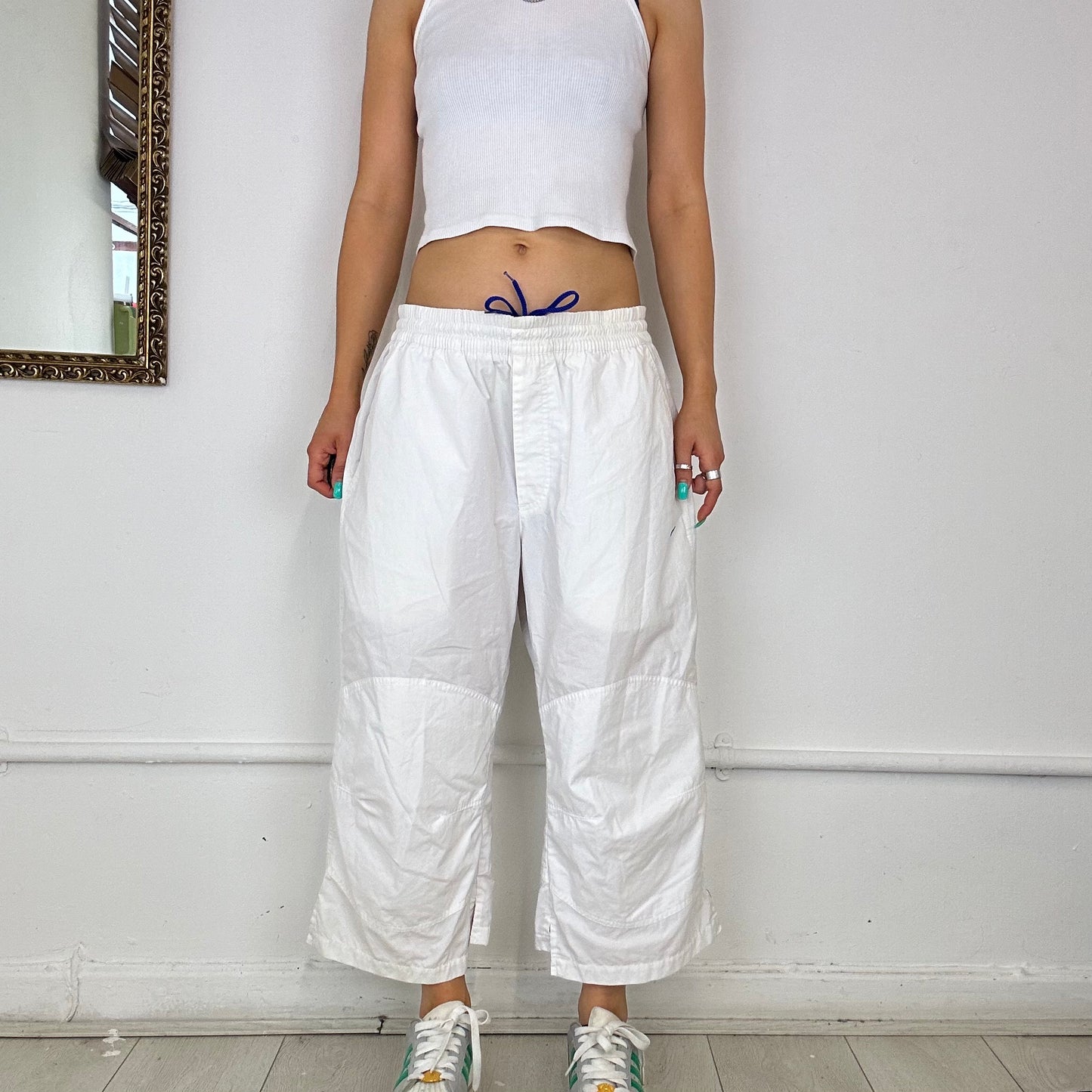 vintage baggy nike capri trousers