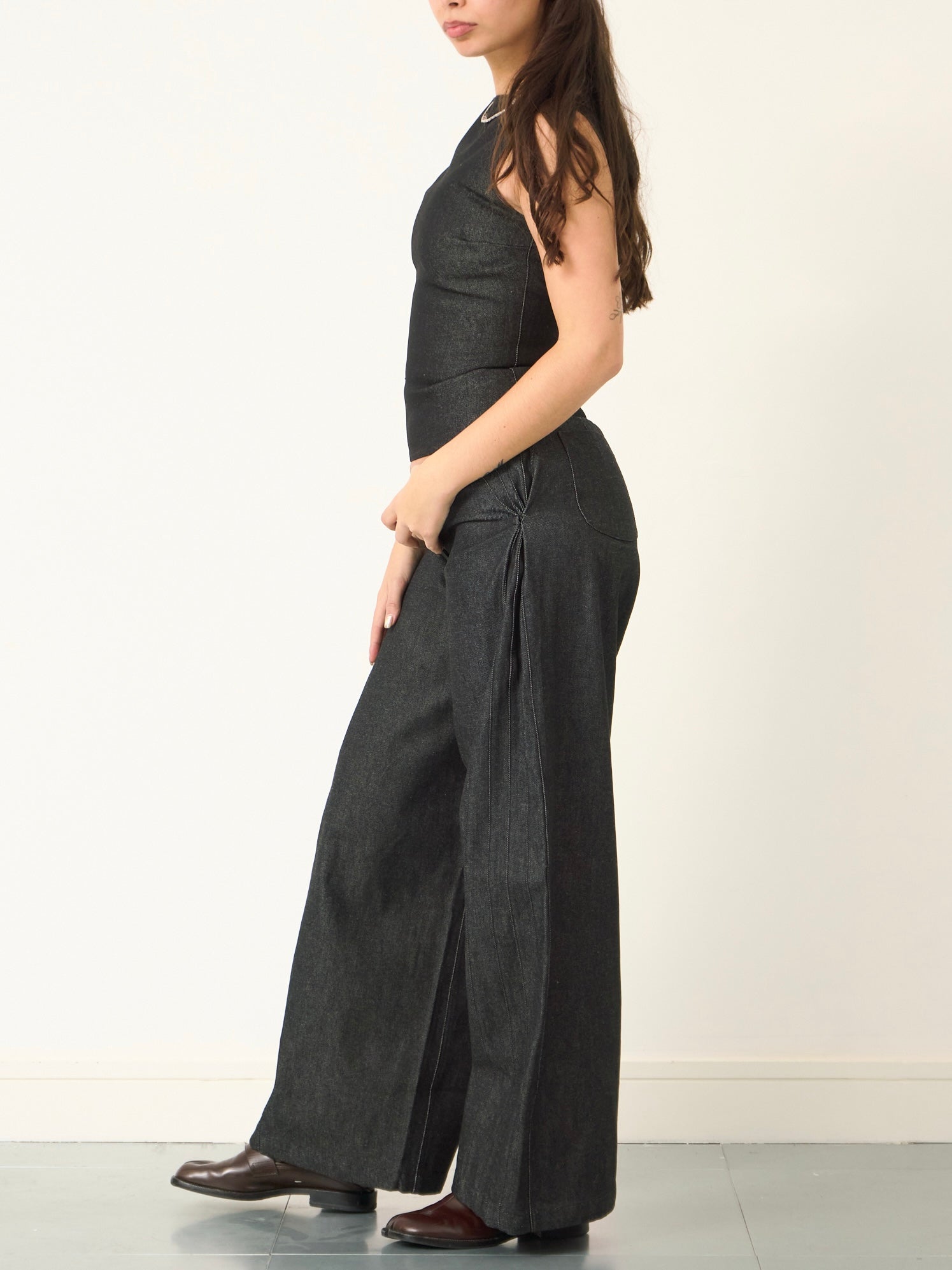 tommy jean - dark grey denim