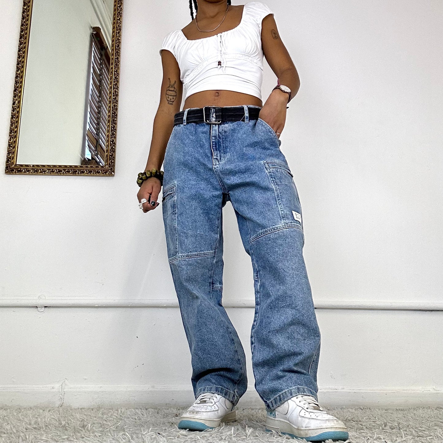 vintage cargo jeans