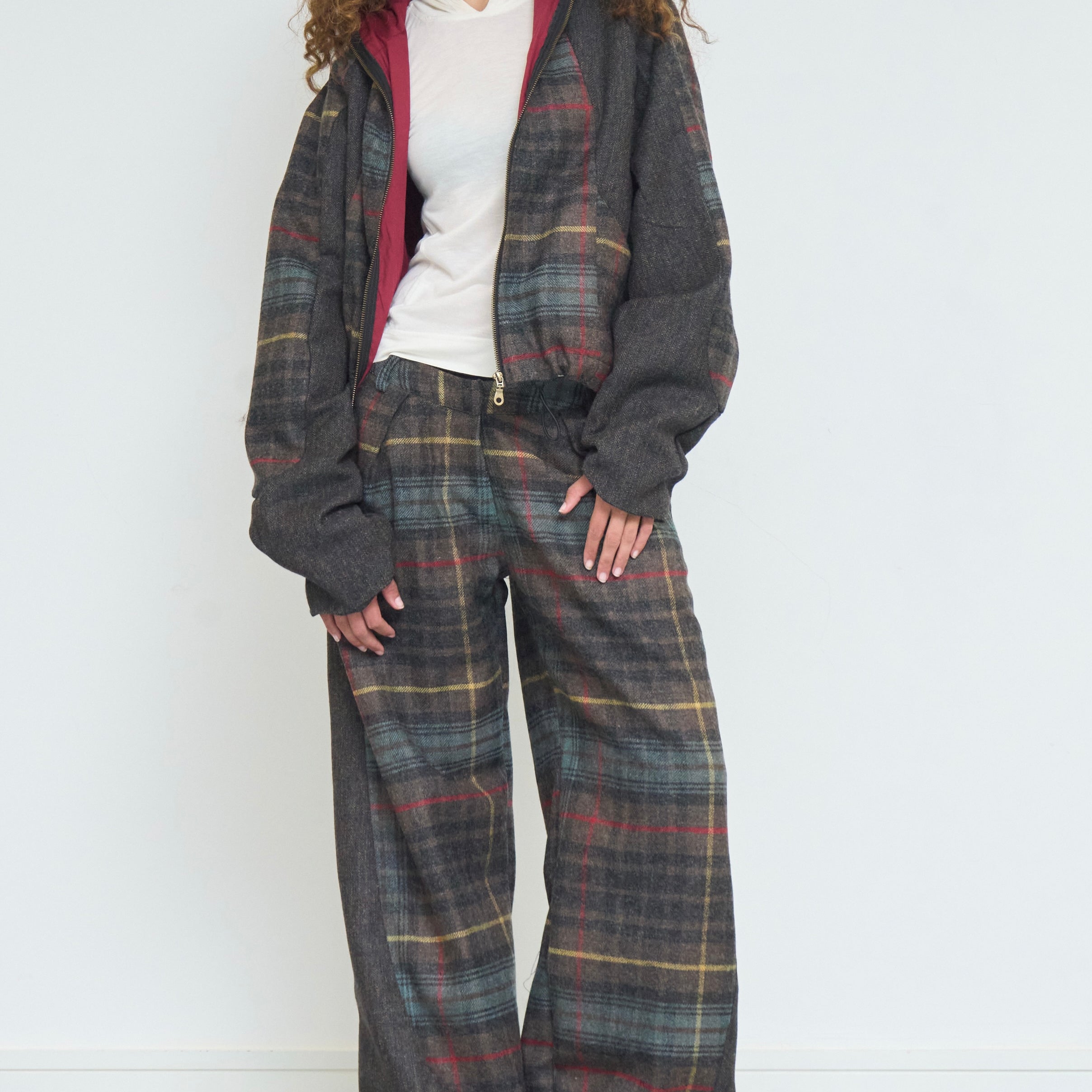 jamie utility jacket - tobacco wool