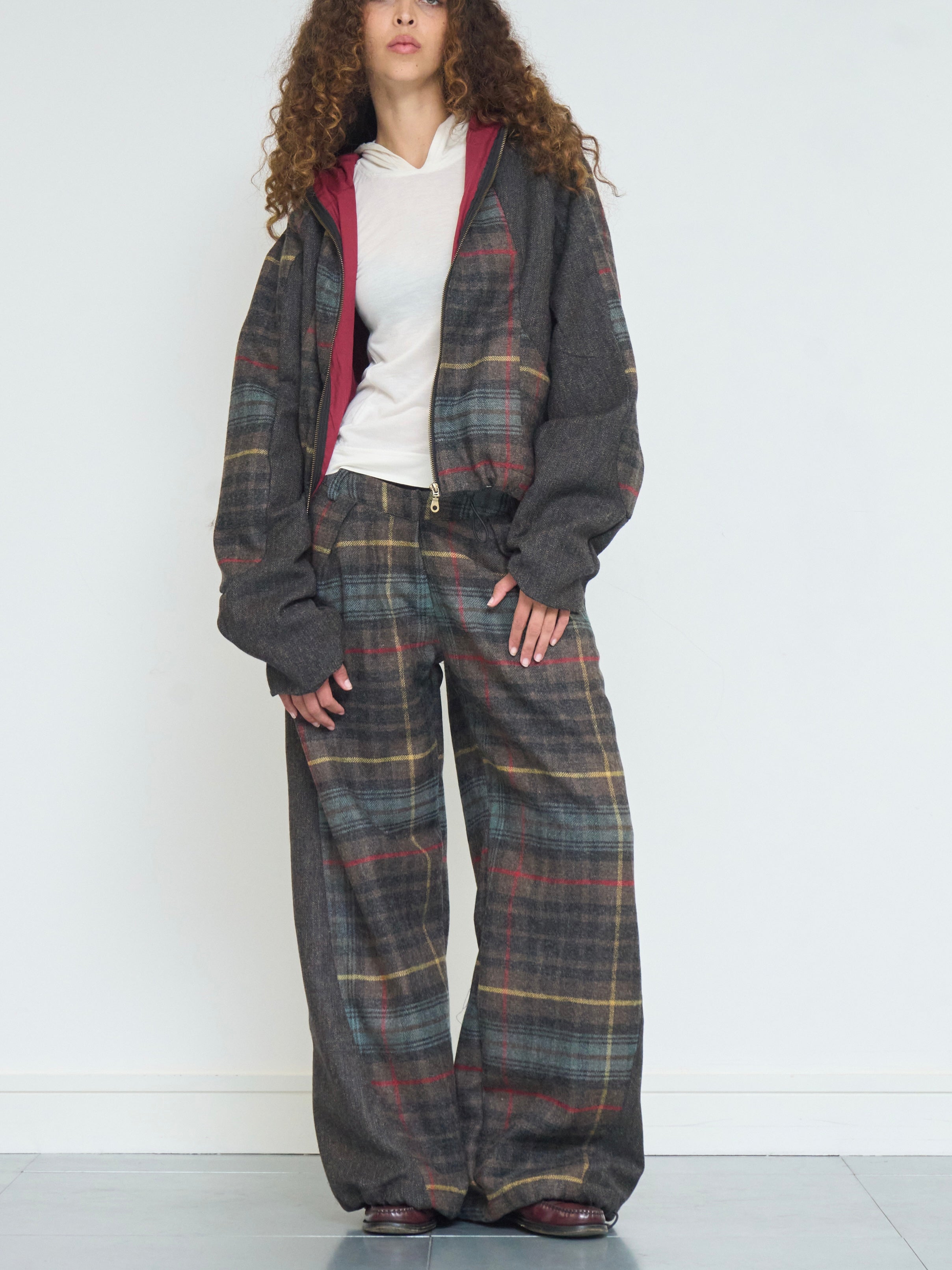 jamie utility jacket - tobacco wool