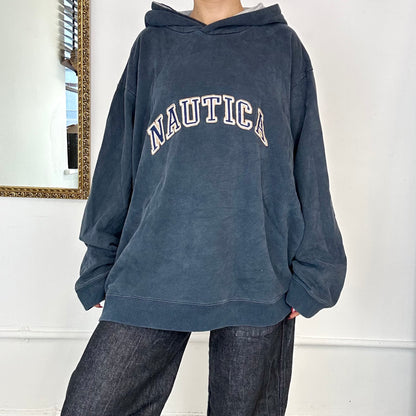 vintage nautica hoodie