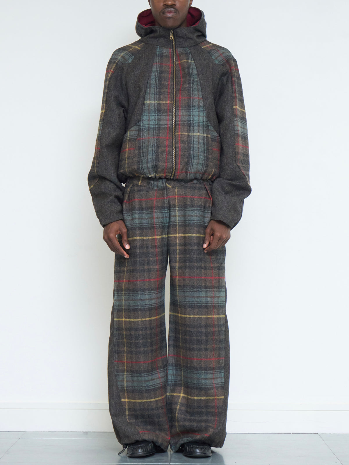 jamie utility jacket - tobacco wool