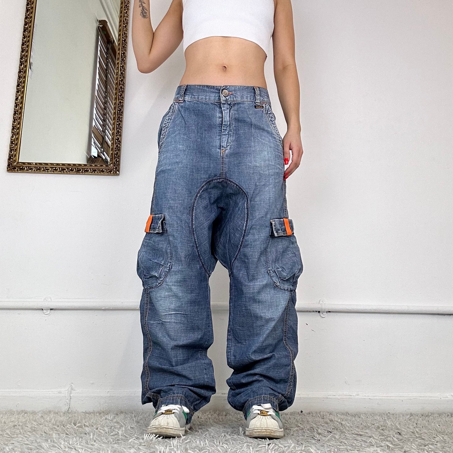 killah by miss sixty baggy cargo jeans