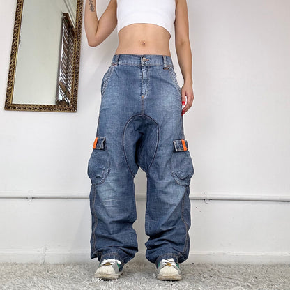 killah by miss sixty baggy cargo jeans