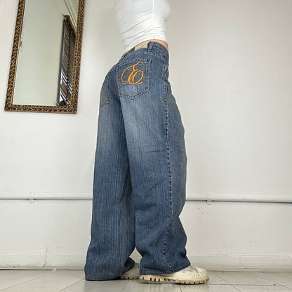 wide leg super baggy jeans