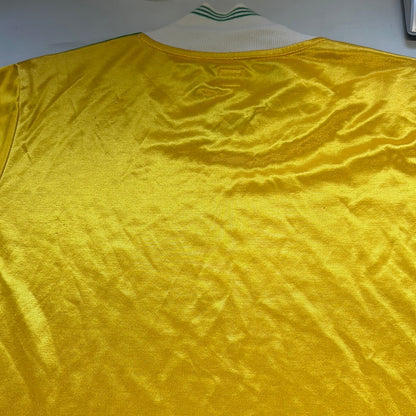 2000's yellow adidas top