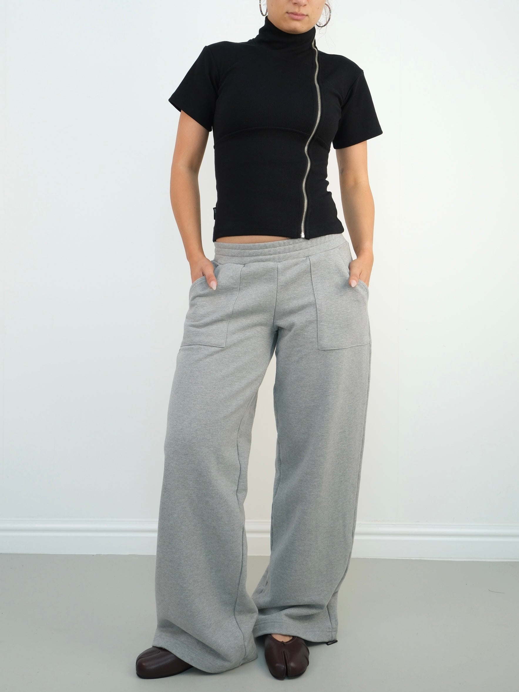 slouch jogger - grey