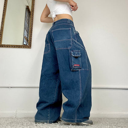 90s baggy hobo cargo jeans