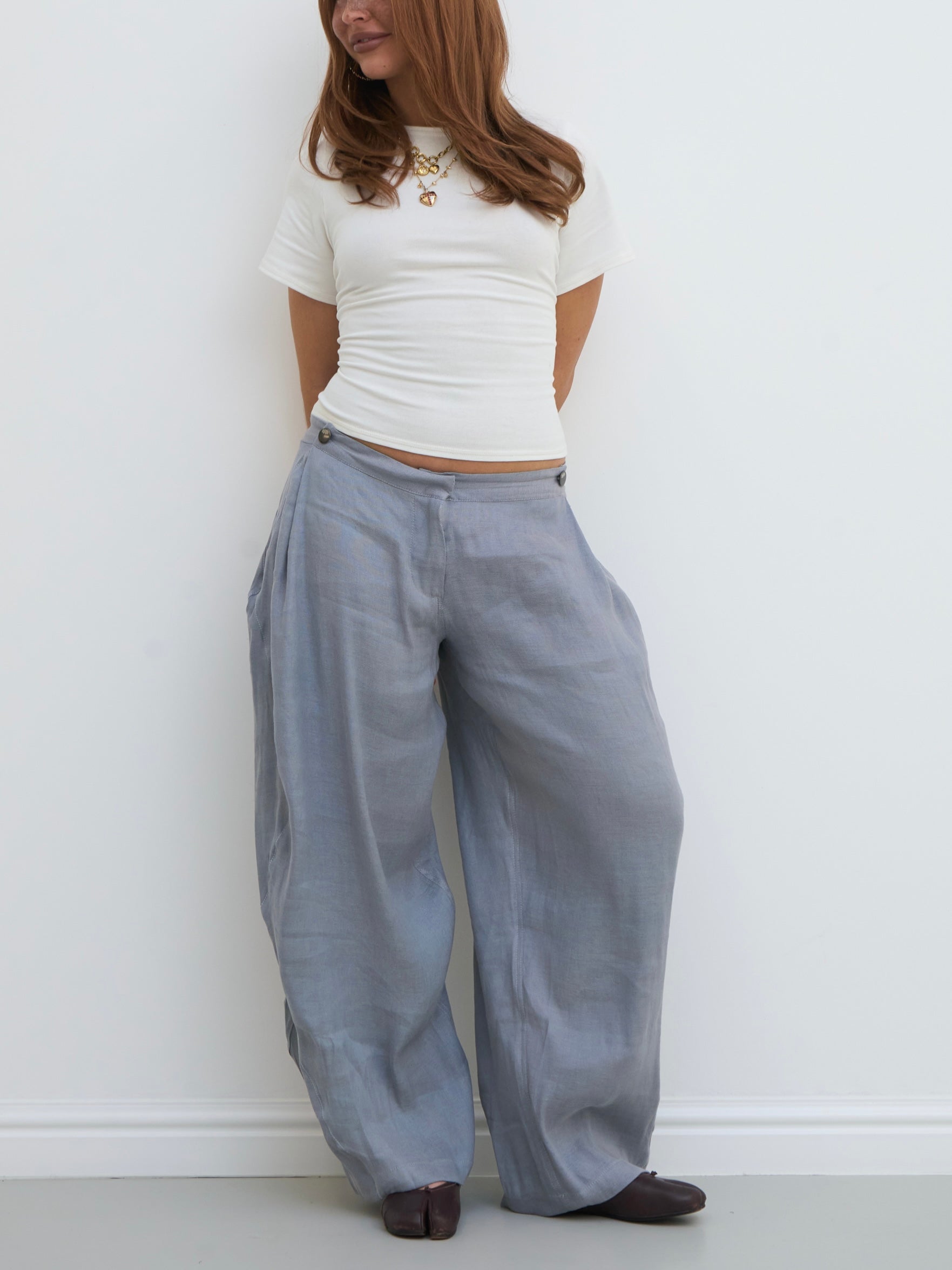 lumi trouser - cool grey