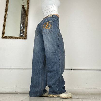 wide leg super baggy jeans