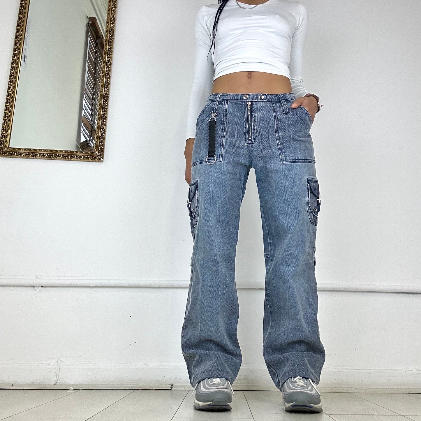 00’s baggy cargo jeans