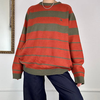 vintage lacoste knit jumper