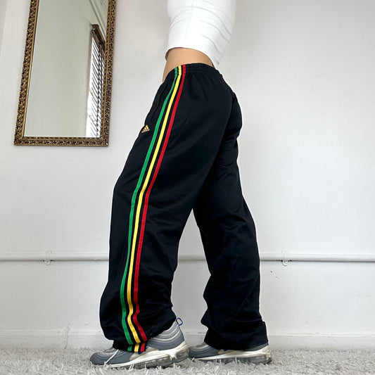 adidas rasta tracksuit bottoms