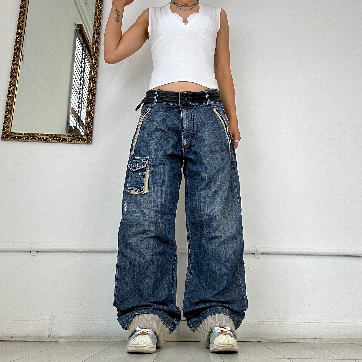 00’s baggy cargo jeans