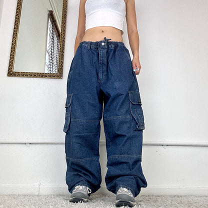 90s airwalk baggy cargo jeans