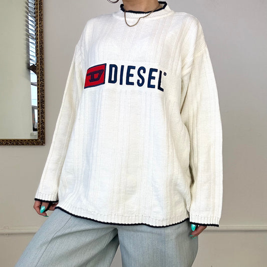 vintage diesel knitted jumper