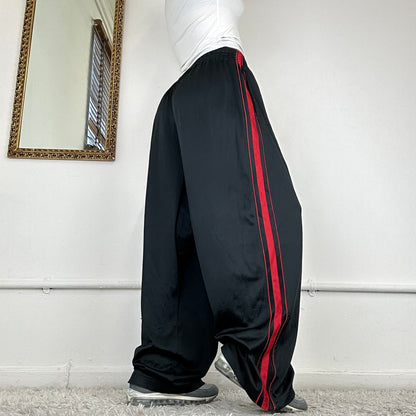 wide leg baggy nike tracksuit bottoms