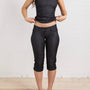 morgan capri - dark grey denim