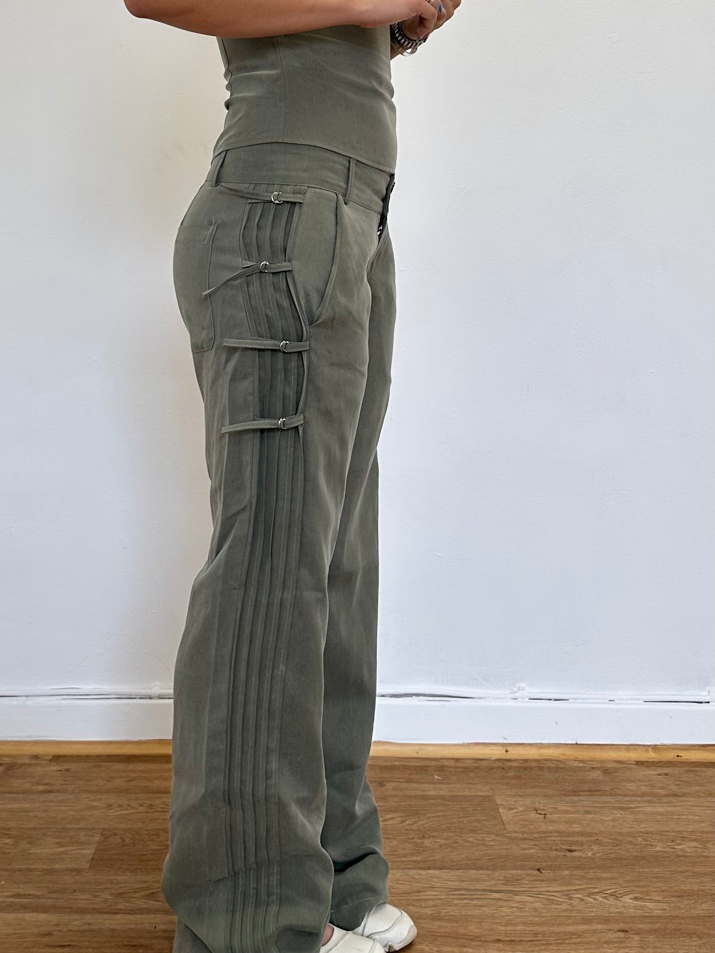 peter trouser - sage