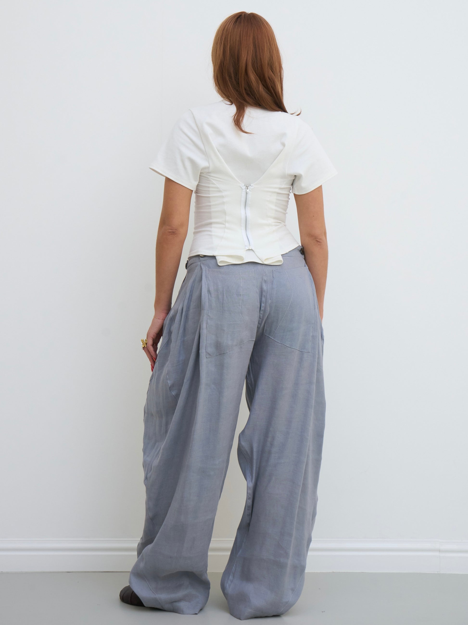 lumi trouser - cool grey