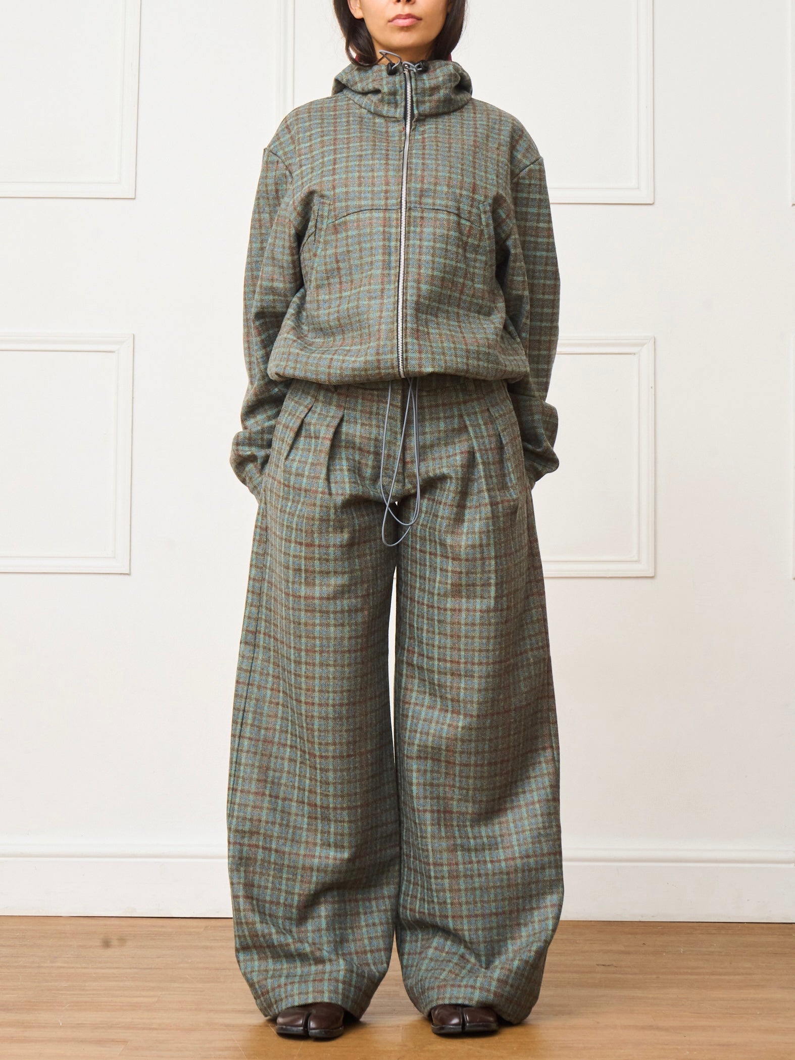 parker trouser - cedar wool