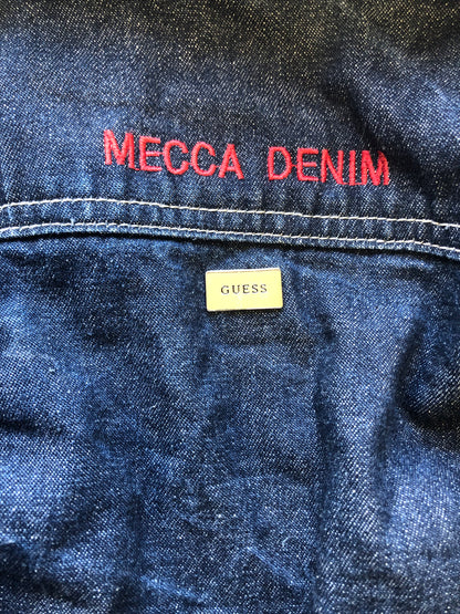 90's dark wash denim jacket by mecca