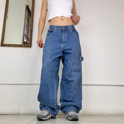 90's baggy cargo jeans