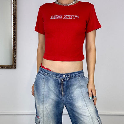 miss sixty red baby tee