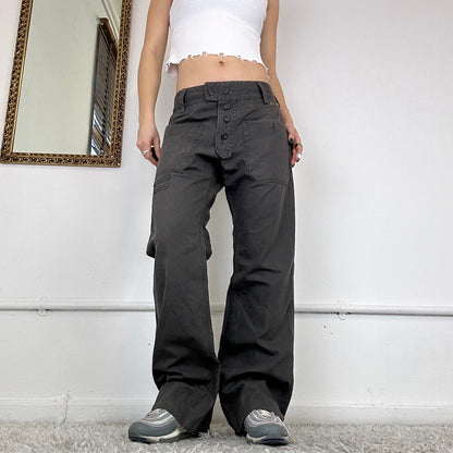 baggy diesel cargo trousers