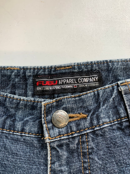 Fubu grey washed denim jeans