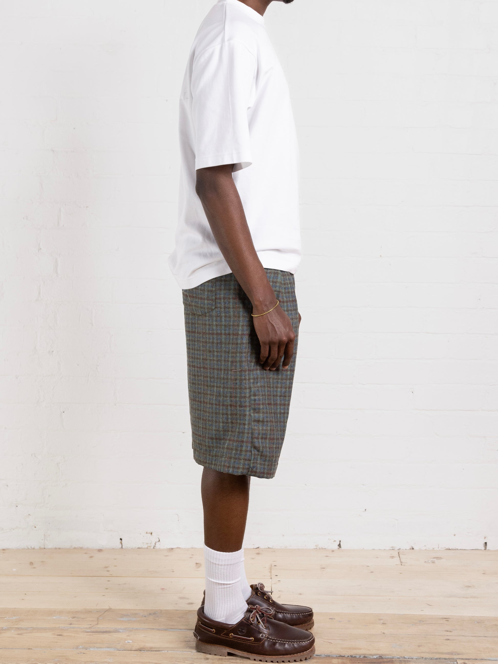 parker short - cedar wool