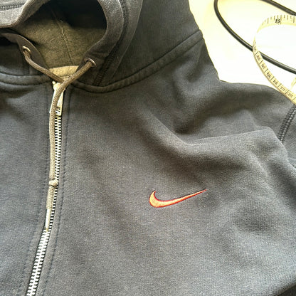 nike vintage zip up hoodie