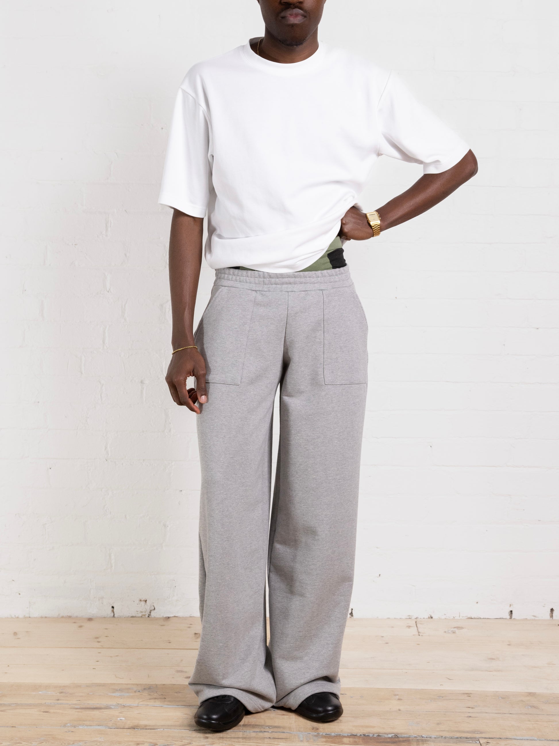 slouch jogger - grey