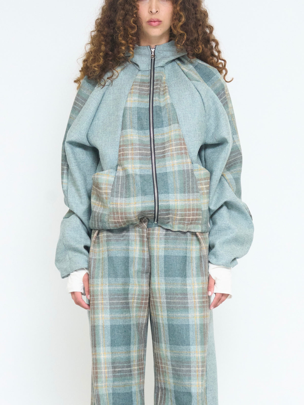 jamie utility jacket - fjord wool