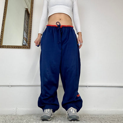 90s baggy wide leg nike joggers