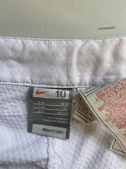 nike white cargo trousers