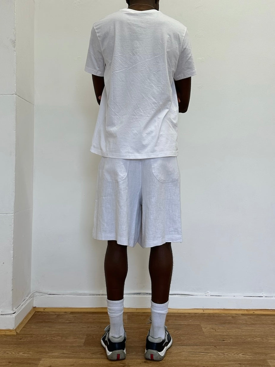 Lake Short - weißes Leinen