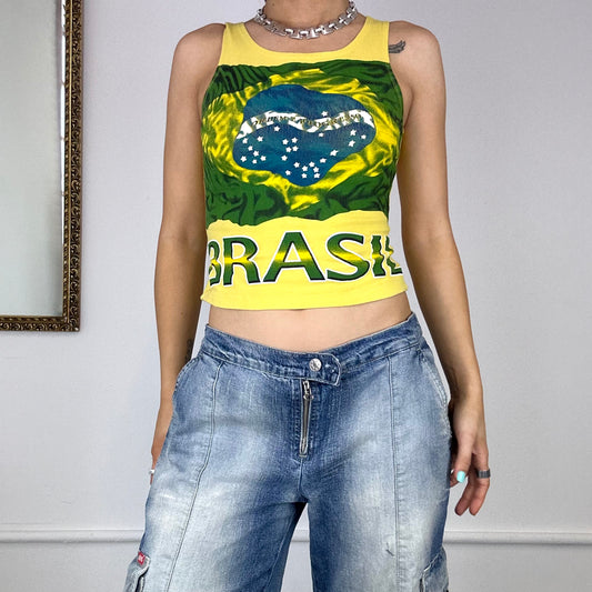 brasil vest top