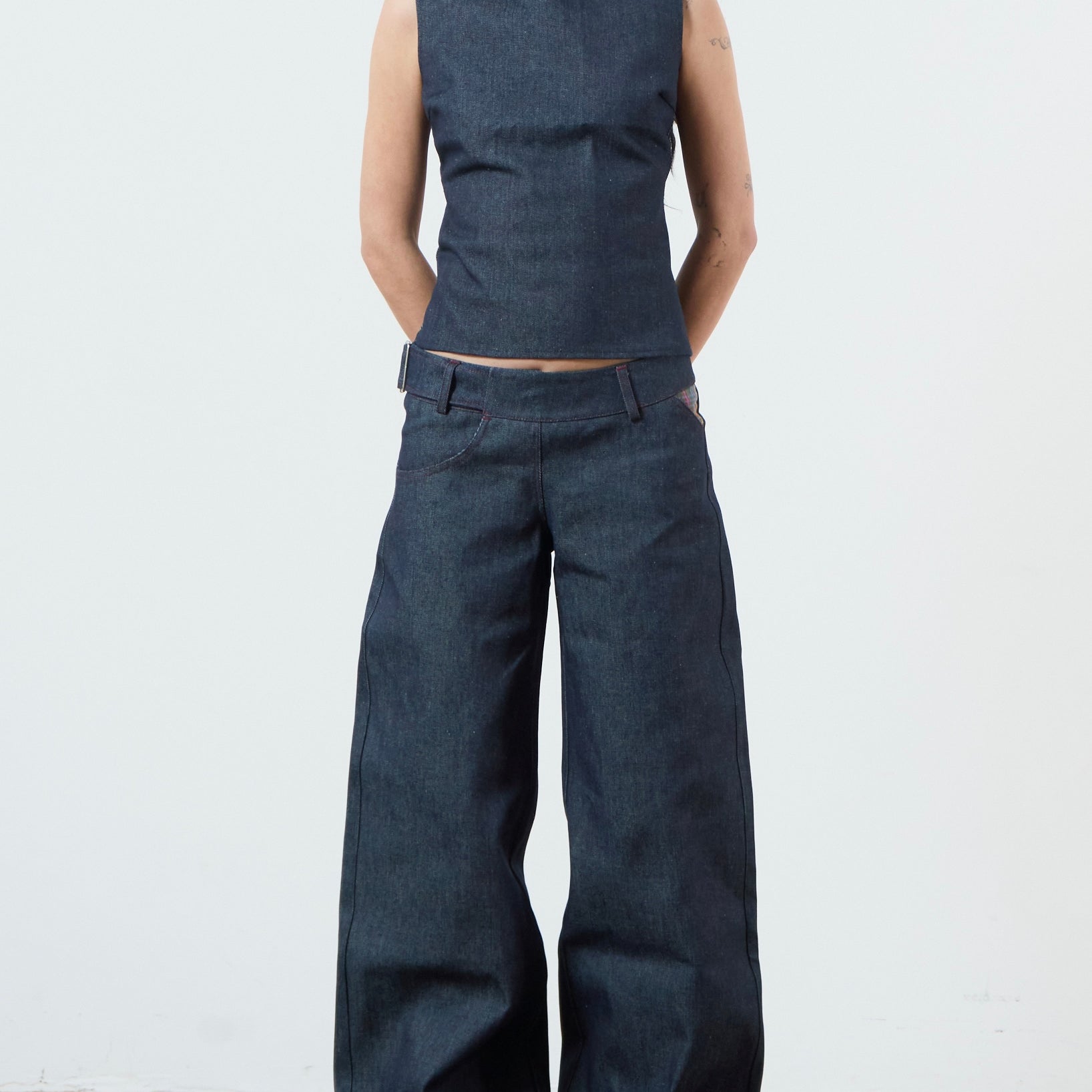 roman jean - navy denim