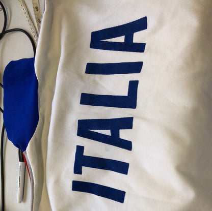 vintage zip up italia track top