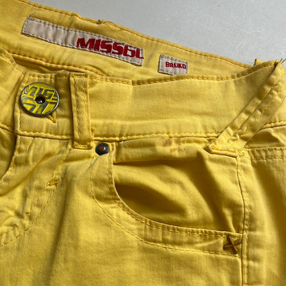 miss sixty yellow capris