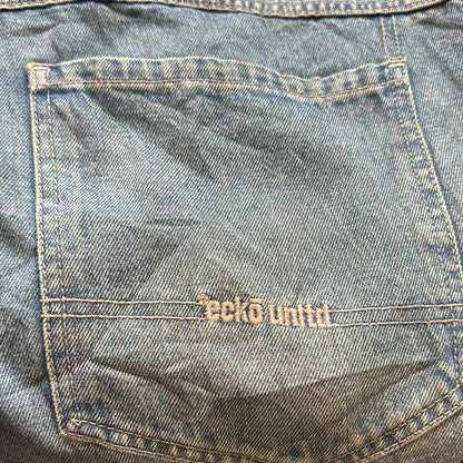 90's washed baggy jeans by ecko unltd