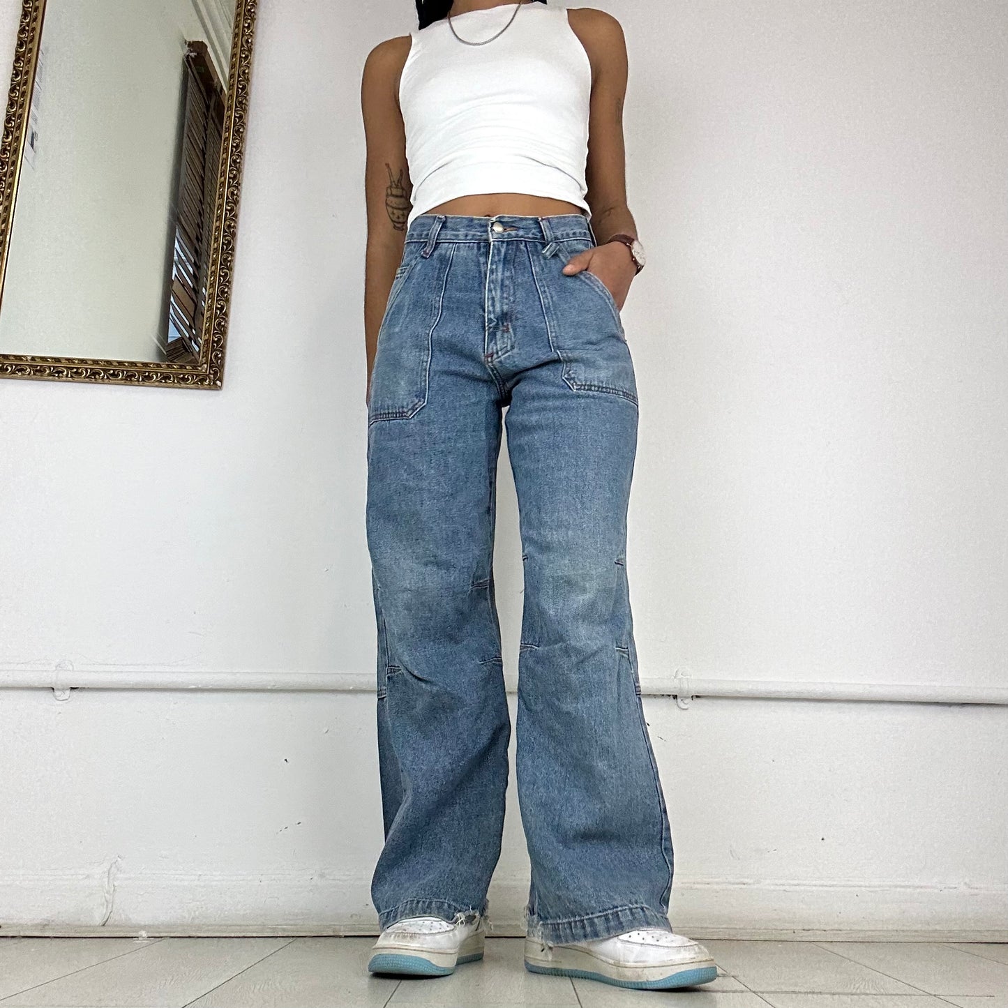 00’s baggy cargo jeans