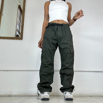 khaki combat cargo trousers