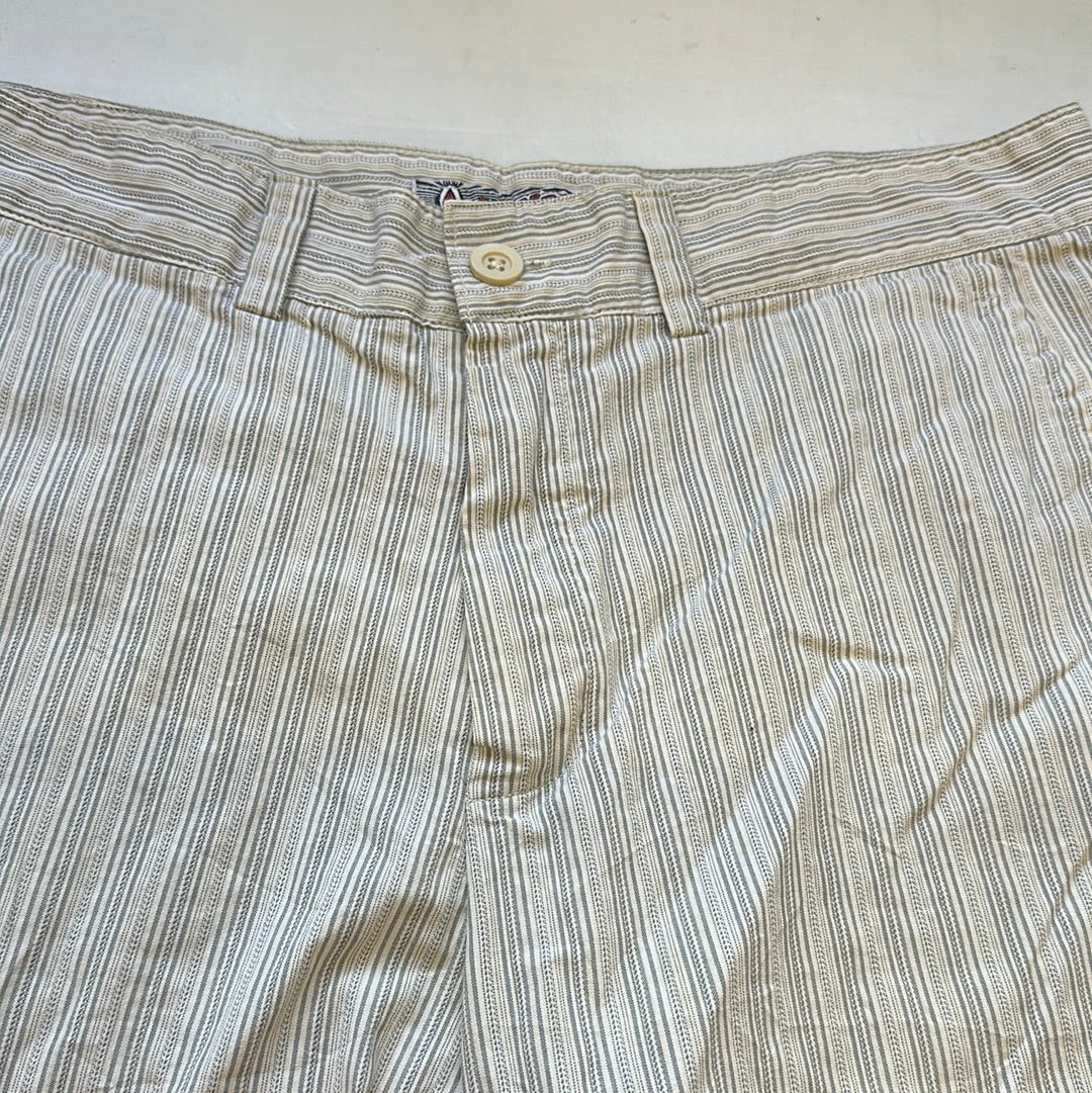 00’s striped long shorts